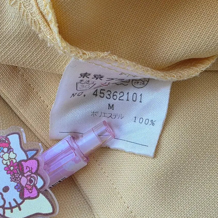 [BUNJANG] Color-Blocked Tie Blouse (Detachable Tie) / 배색 타이 블라우스 탈부착 가능