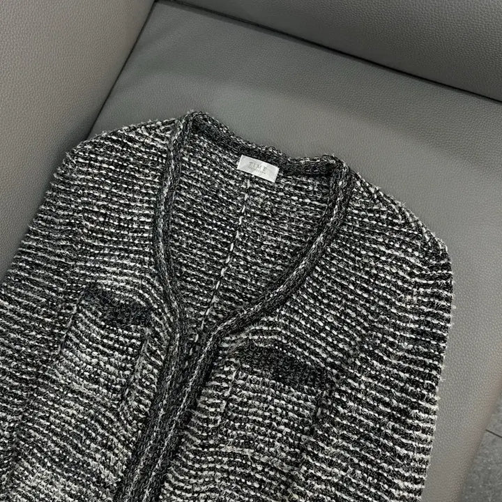 [BUNJANG] The Handsome TIME Cashmere Blend Tweed Jacket / 더한섬 타임 캐시미어 혼방 트위드 자켓(Free)