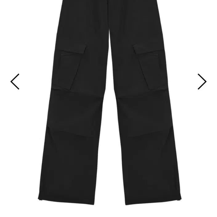 [SOLD OUT] 애즈이프캘리 파라슈트 카고 팬츠 블랙