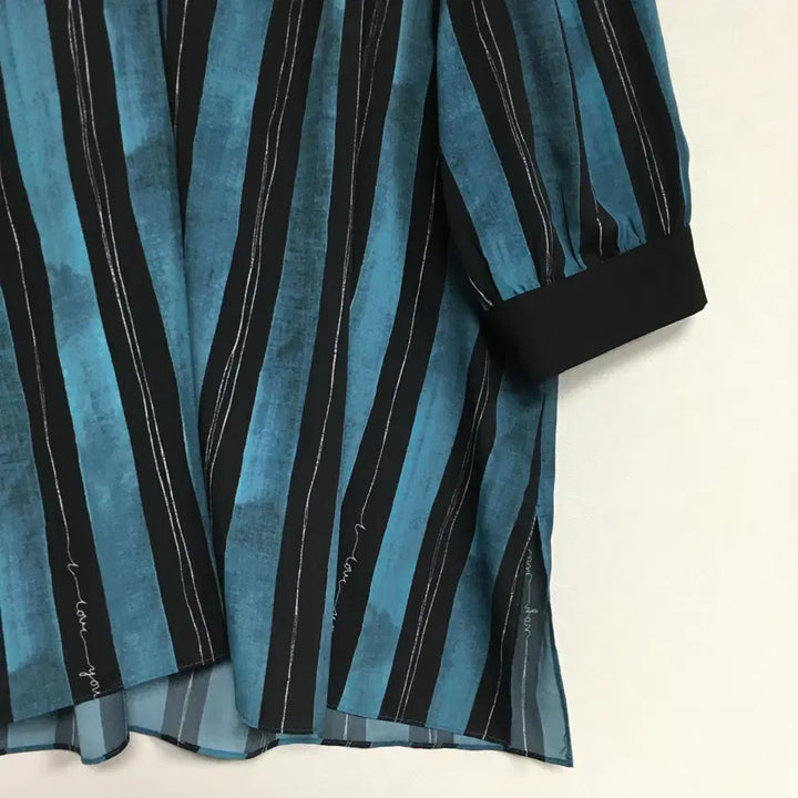 [BUNJANG] MICHAA Striped Blouse / MICHAA 미샤 스트라이프 블라우스 85