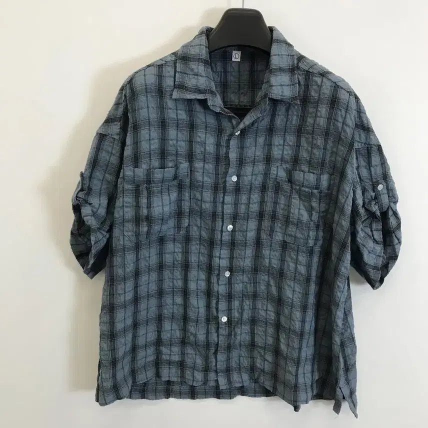 [BUNJANG] Partimento Wrinkle Oversized Short Sleeve Shirt M / 파르티멘토 링클 오버 반팔셔츠 M
