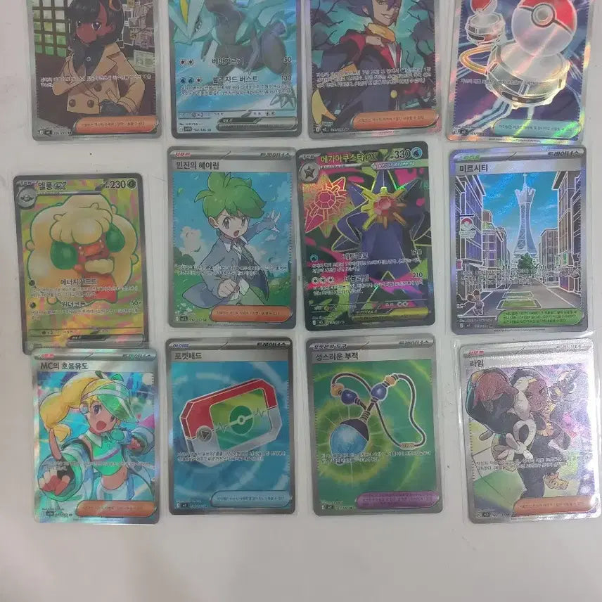 [BUNJANG] Pokemon Card Bundle Set (AR 30, SR 12) / (급처)포켓몬카드 일괄