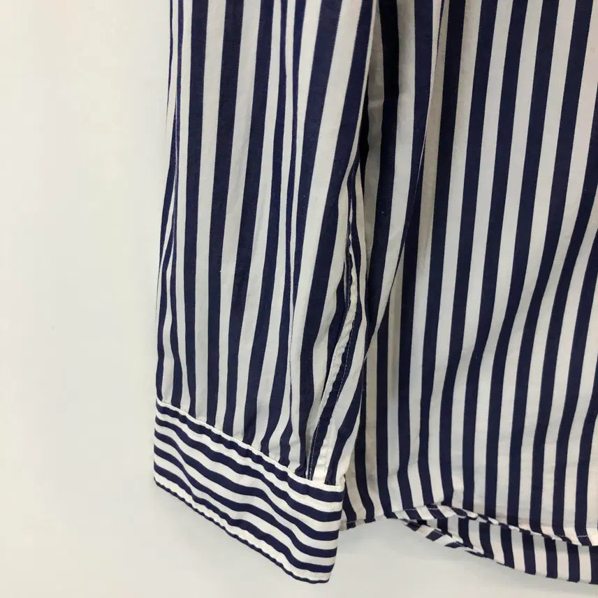 [BUNJANG] Uniqlo Button-Down Striped Shirt L / 유니클로 버튼다운 스트라이프셔츠 L