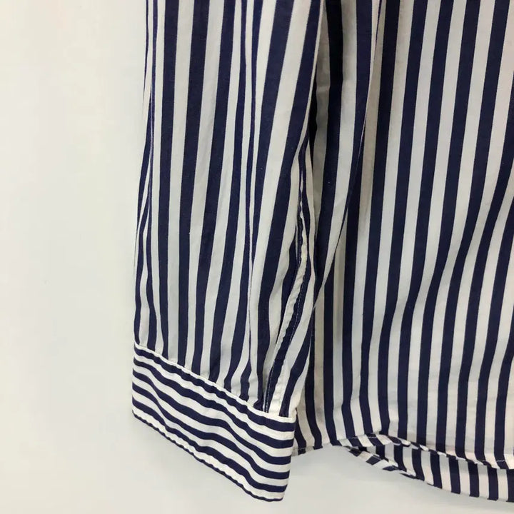 [BUNJANG] Uniqlo Button-Down Striped Shirt L / 유니클로 버튼다운 스트라이프셔츠 L
