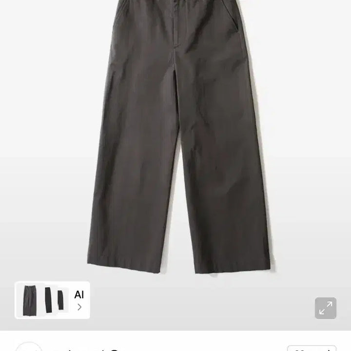 [BUNJANG] Thomasmore Hockney Pants Charcoal / 토마스모어 호크니팬츠 차콜