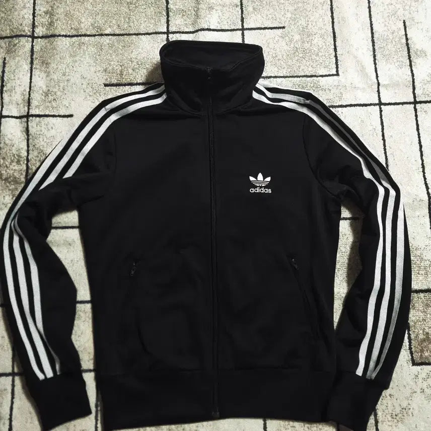 [BUNJANG] Adidas Firebird Black Jersey Track Top / [파워정품]아디다스 파이어버드 블랙 져지 트랙탑