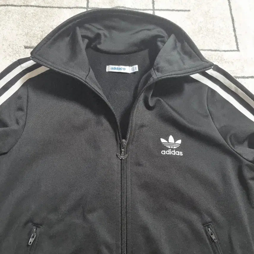 [BUNJANG] Adidas Firebird Black Jersey Track Top / [파워정품]아디다스 파이어버드 블랙 져지 트랙탑