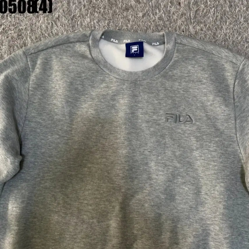 [BUNJANG] Fila Sweatshirt Grey L / 휠라 맨투맨 티셔츠 그레이 L