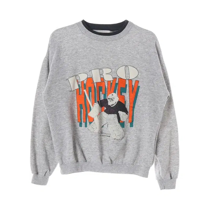 [BUNJANG] Canada Cotton Poly Graphic Sweatshirt (Men&