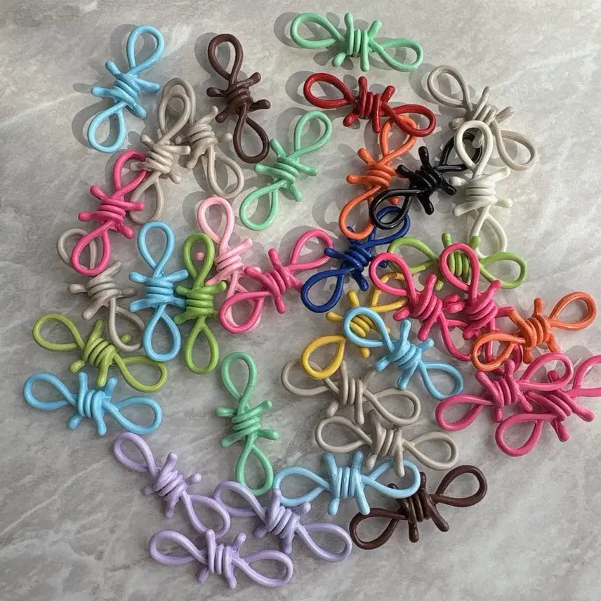 [BUNJANG] Mixed Metal Earring Hooks (10 pcs) / 믹스 메탈 양고리 1셋 10개 키링