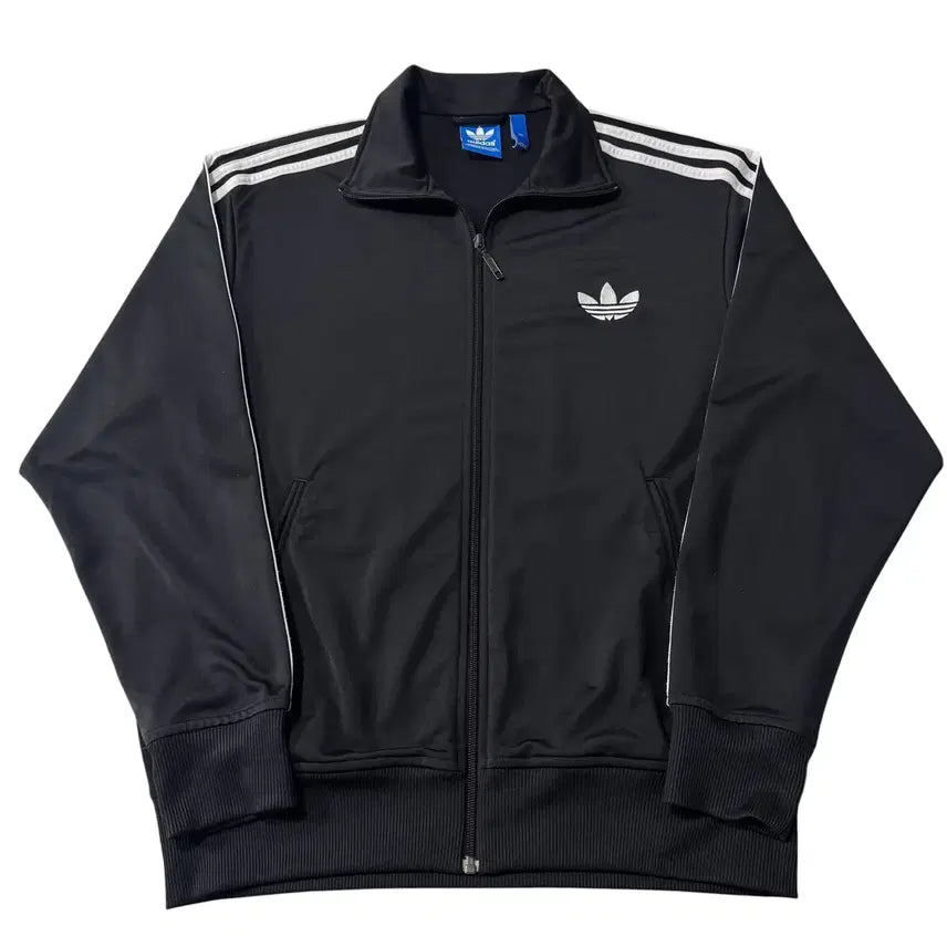 [BUNJANG] Adidas Black Firebird Track Top Jersey / 아디다스 블랙 파이어버드 트랙탑 져지