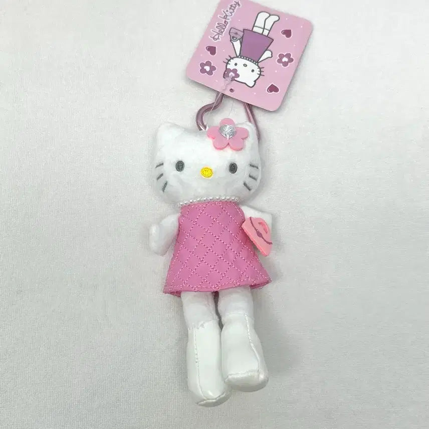 [BUNJANG] Hello Kitty Long-Legged Plush Keychain / 롱다리 키티 인형 키링