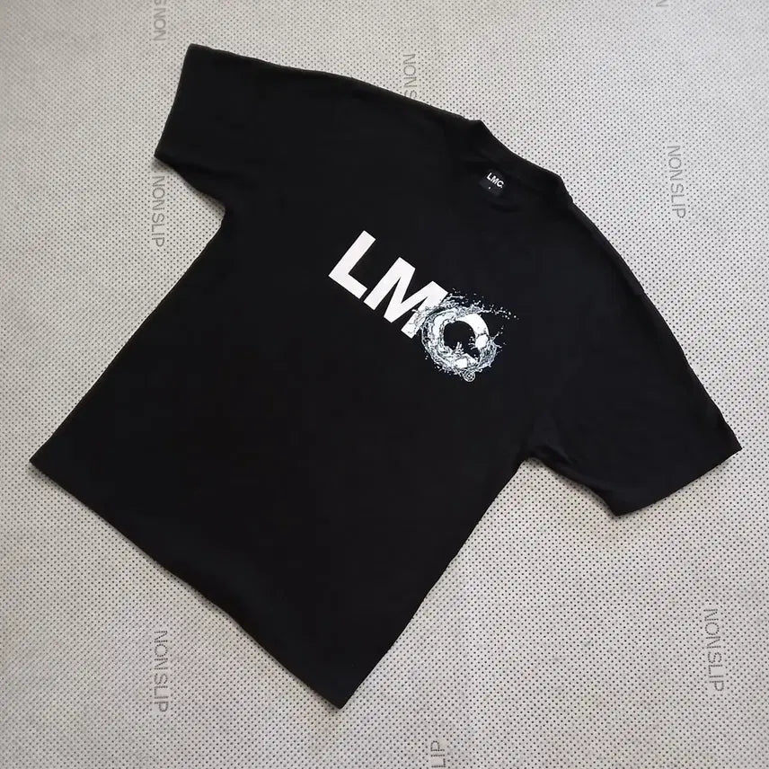 [BUNJANG] LMC Black Short Sleeve T-Shirt / LMC 블랙 반팔 티셔츠