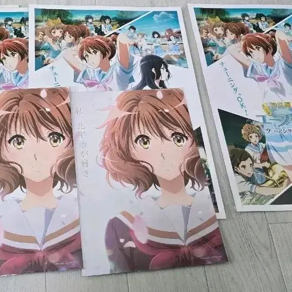 [BUNJANG] Sound! Euphonium Movie Special Edition Poster Bundle Set / 울려라 유포니엄 극장판 특전 포스터 5장 일괄 판매