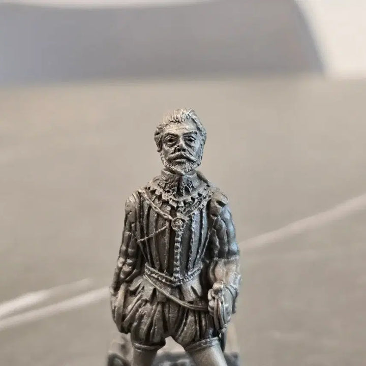 [BUNJANG] 1830 Francis Drake Pewter Figurine / 1830 영국 Royal Geographical 주석 작품