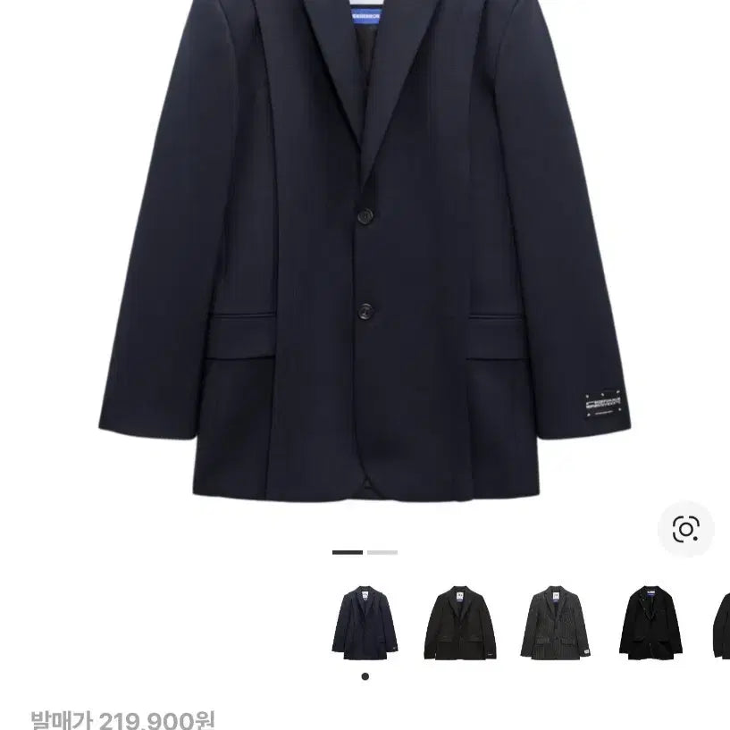 [BUNJANG] Zara x Ader Error Oversized Blazer Navy M / 자라 아더에러 오버사이즈 블레이저 네이비 자더에러 자켓 (M)