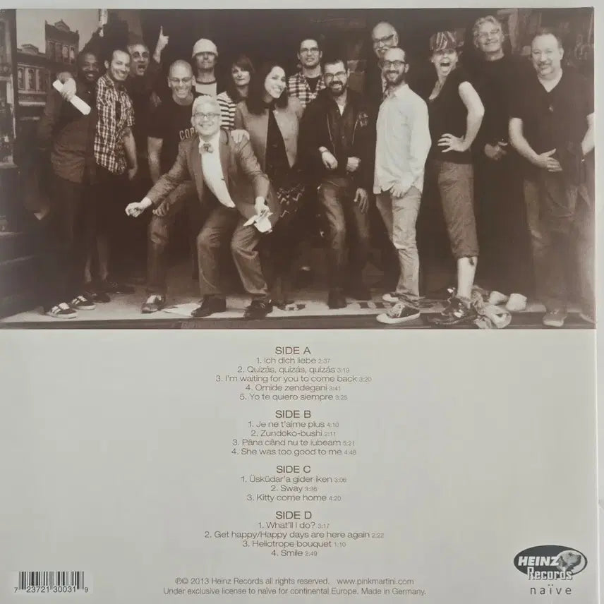 [BUNJANG] Pink Martini Get Happy 2LP / Pink Martini 의 Get Happy 게이트폴더 2LP