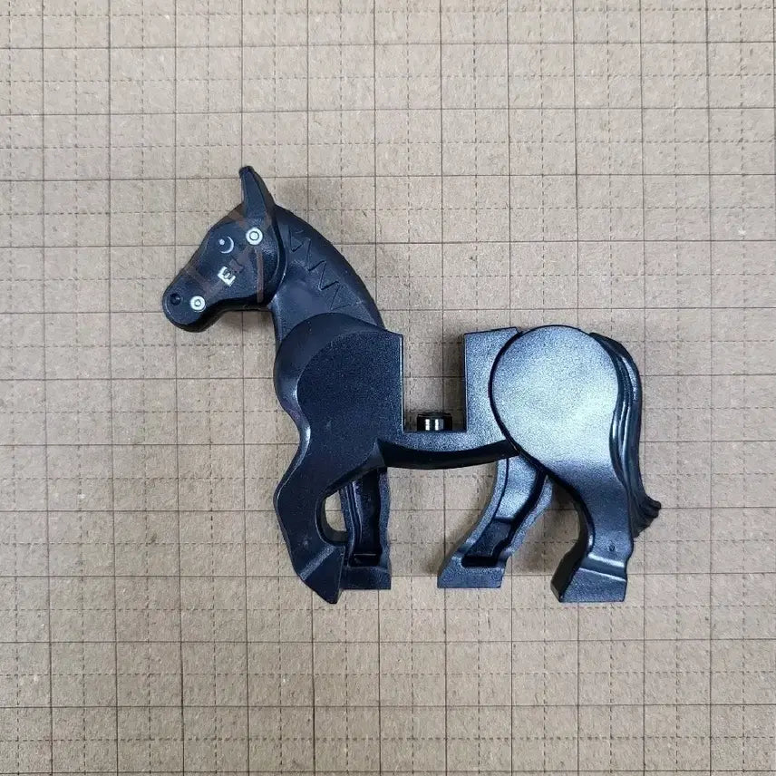 [BUNJANG] LEGO Castle New Black Knight / 레고 캐슬 신형 흑마 팝니다.