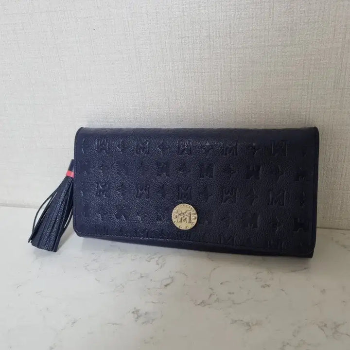[BUNJANG] Metrog City Long Wallet Navy / 메트로시티 장지갑