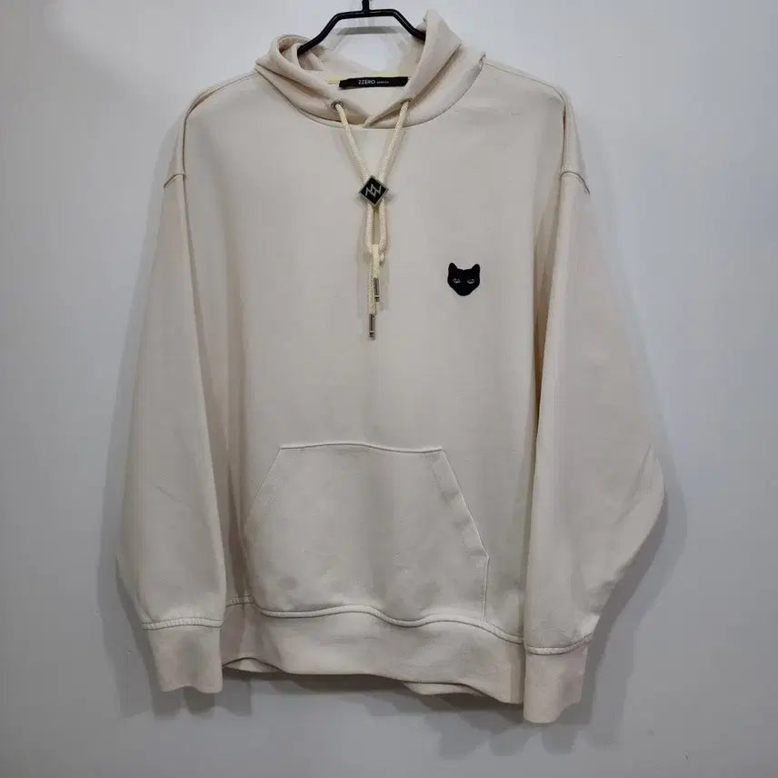 [BUNJANG] Zzero Songzio Cream Set-up Hoodie &amp; Cargo Jogger Pants / 지제로 송지오 크림색 셋업 세트