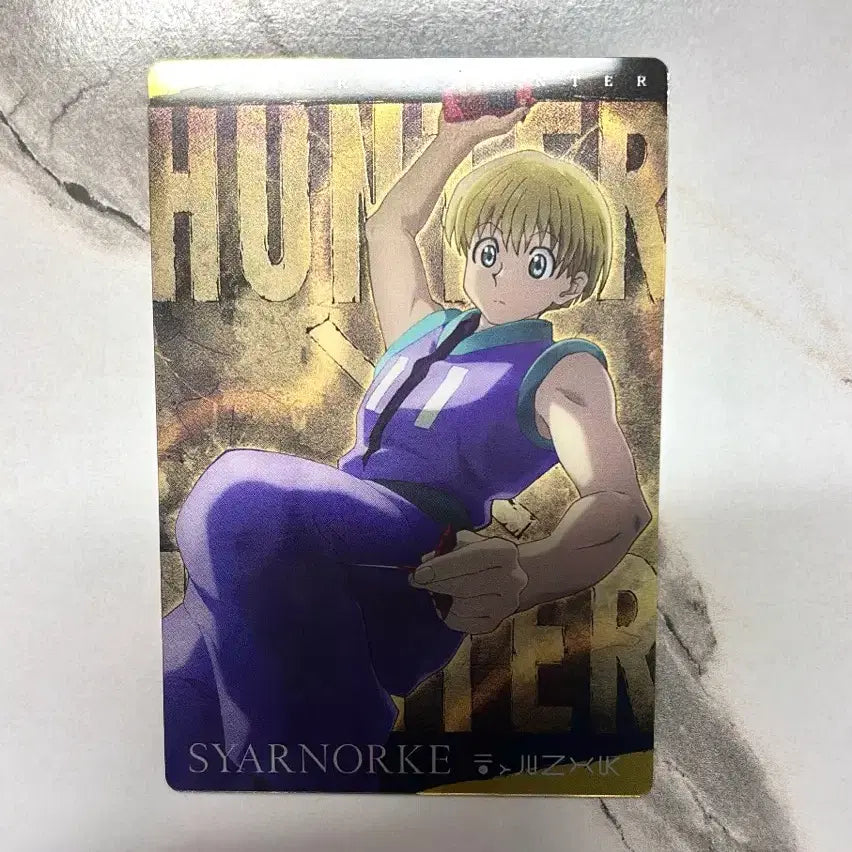[BUNJANG] Hunter x Hunter Shalnark Itazura Card / 헌터헌터 샤르나크 이타쟈가 카드
