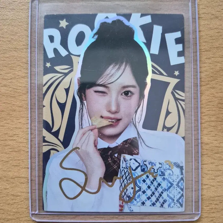 [BUNJANG] Kiki Sui 2025 Signature Card / 2025 테레카 케이팝 루키 키키 수이 시그니처카드 판매합니다.