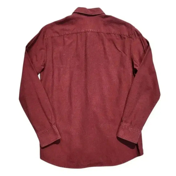 [BUNJANG] Lacoste Burgundy Button-Up Shirt / 라코스테 버건디 셔츠