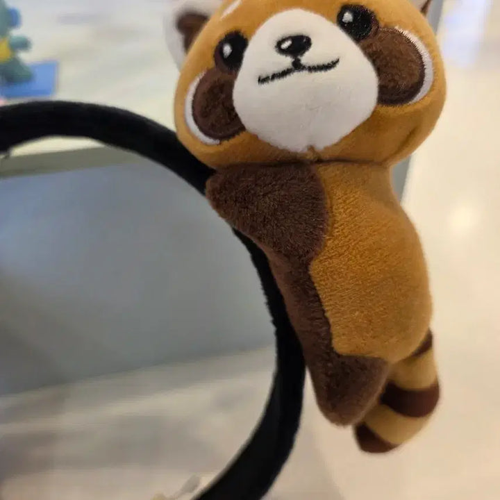 [BUNJANG] Everland Red Panda Headband / (새상품) 에버랜드 레서판다 헤어밴드 머리띠