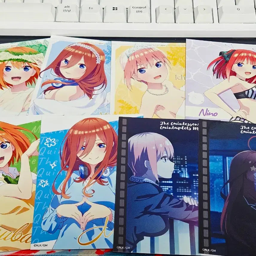 [BUNJANG] The Quintessential Quintuplets Kindergarten Version Snap Maid 5-Piece Set / 5등분의 신부 스냅마이드 유치원 버전 5종