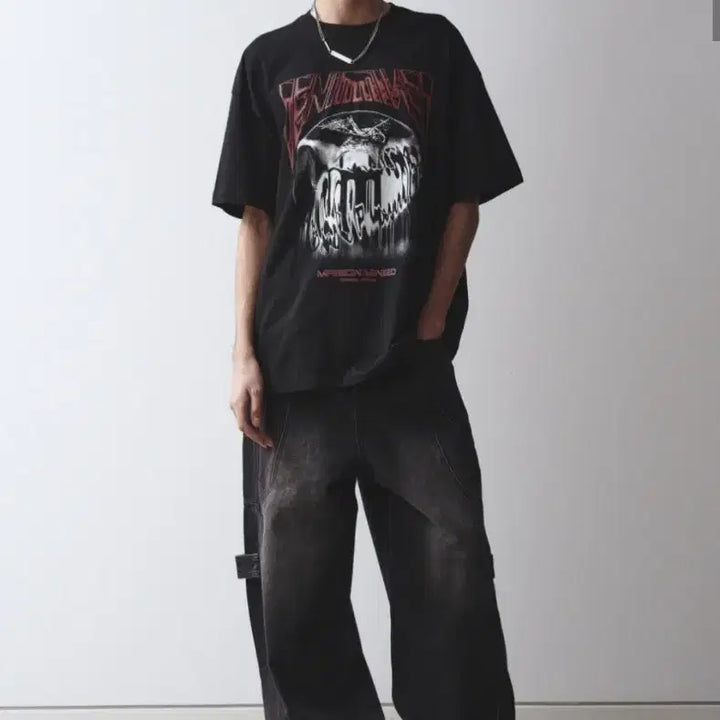 [BUNJANG] Maisonminde Short Sleeve T-Shirt / 메종미네드 반팔 S