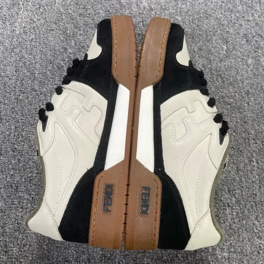 [BUNJANG] Fendi Match Black Cream Sneakers / 펜디 매치 블랙 크림 검