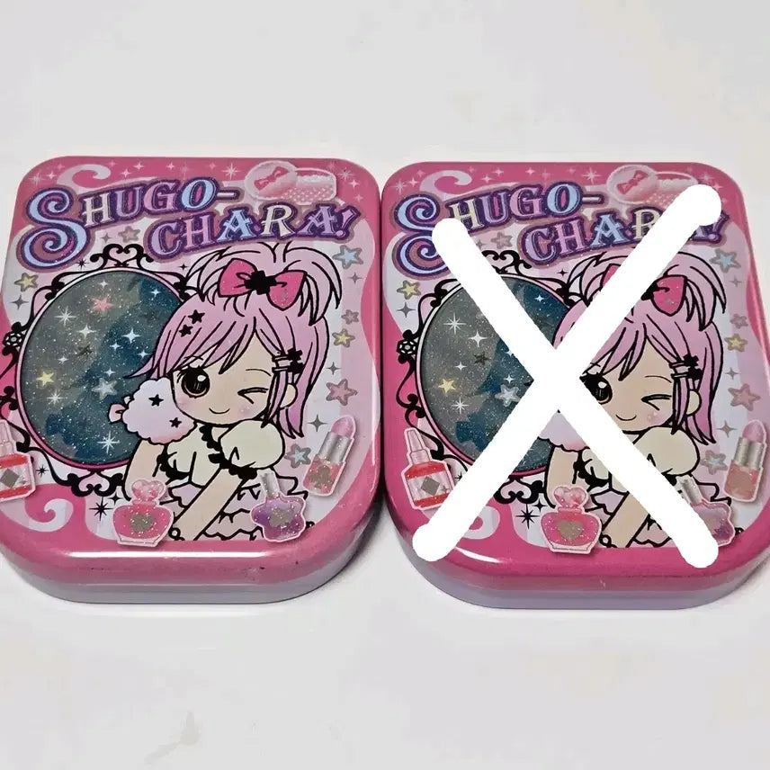 [BUNJANG] Shugo Chara! Classic Tin Case Storage Box / B급 캐캐체 캐릭캐릭체인지 고전 틴케이스 틴케 보관함 통 굿즈