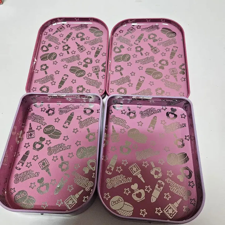 [BUNJANG] Shugo Chara! Classic Tin Case Storage Box / B급 캐캐체 캐릭캐릭체인지 고전 틴케이스 틴케 보관함 통 굿즈