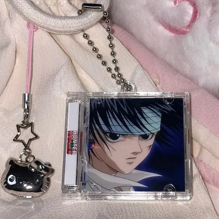 [BUNJANG] Hunter x Hunter Chrollo Lucilfer Double-Sided NFC Acrylic Keychain / [헌터x헌터] NFC 구버전 클로로 루실후르 양면 아크릴 CD 키링
