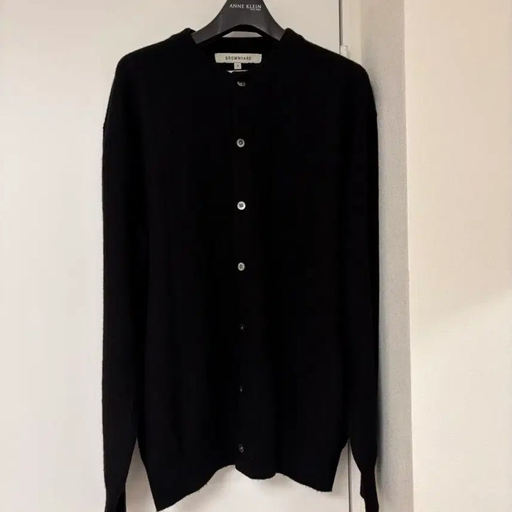 [BUNJANG] Brown Yak Soft Round Cardigan Black / 브라운야드 소프트 라운드 가디건 블랙 4