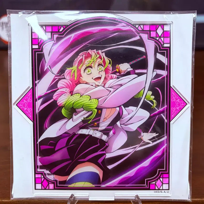 [BUNJANG] Demon Slayer Mitsuri, Zenitsu "Total Concentration" Exhibition Limited Acrylic Standee / 귀멸의칼날 미츠리,젠이츠 전집중전 전시 한정 아크릴 스탠드