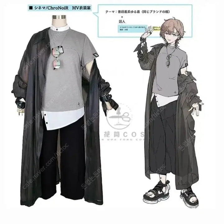 [BUNJANG] Nijisanji Kanae Cinema Cosplay Bundle Set / 니지산지 카나에 시네마 구의상 코스프레 일괄 판매