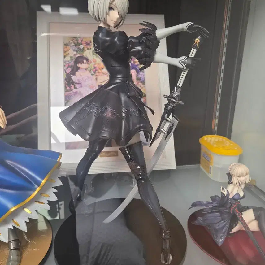 [BUNJANG] Freeing NieR:Automata 2B Action Figure / (가격내림)프링 freeing 니어 오토마타 2b 판매합니다