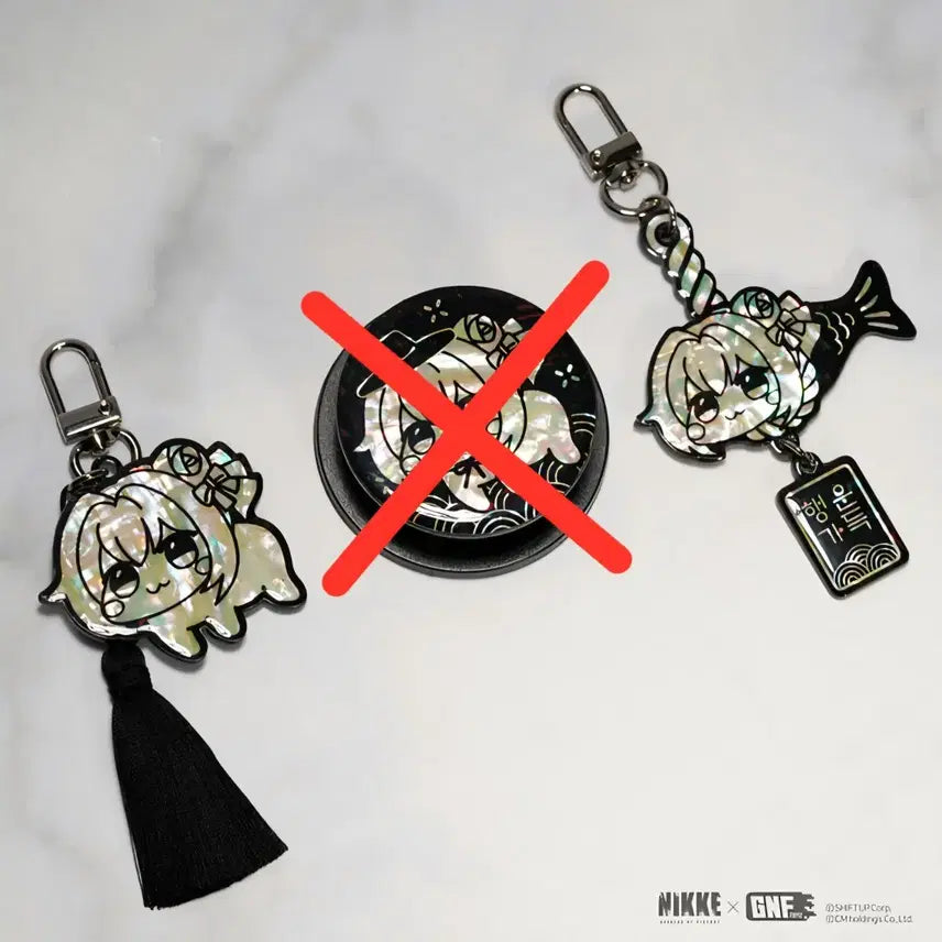 [SOLD OUT] 도로롱 키링 일괄 [태슬장식 노리개, 액막이 명태]