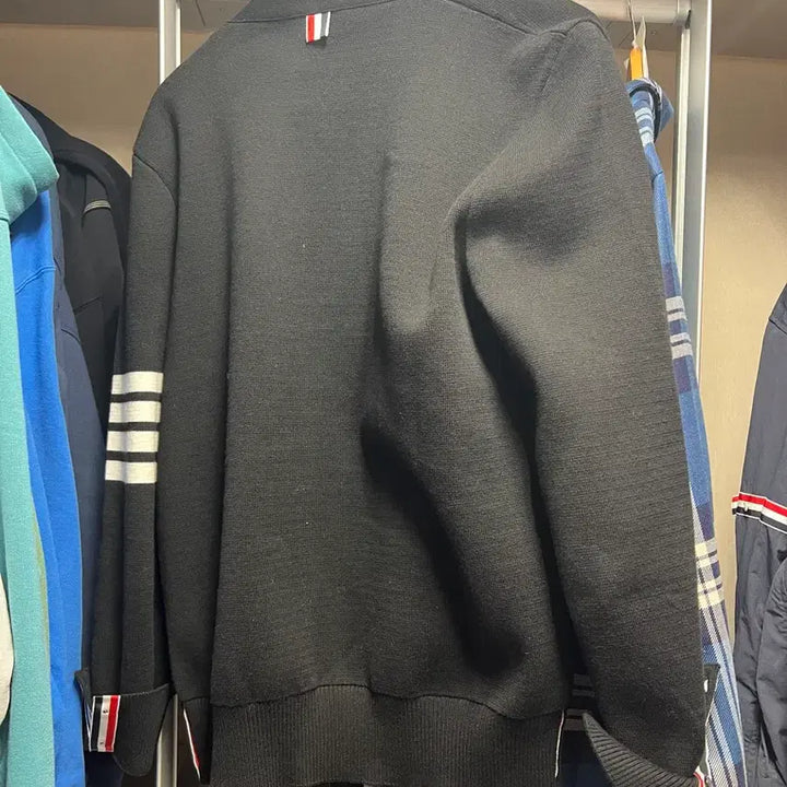 [BUNJANG] Thom Browne Black Milano Stitch Cardigan / 톰브라운 밀라노 스티치 가디건(블랙)