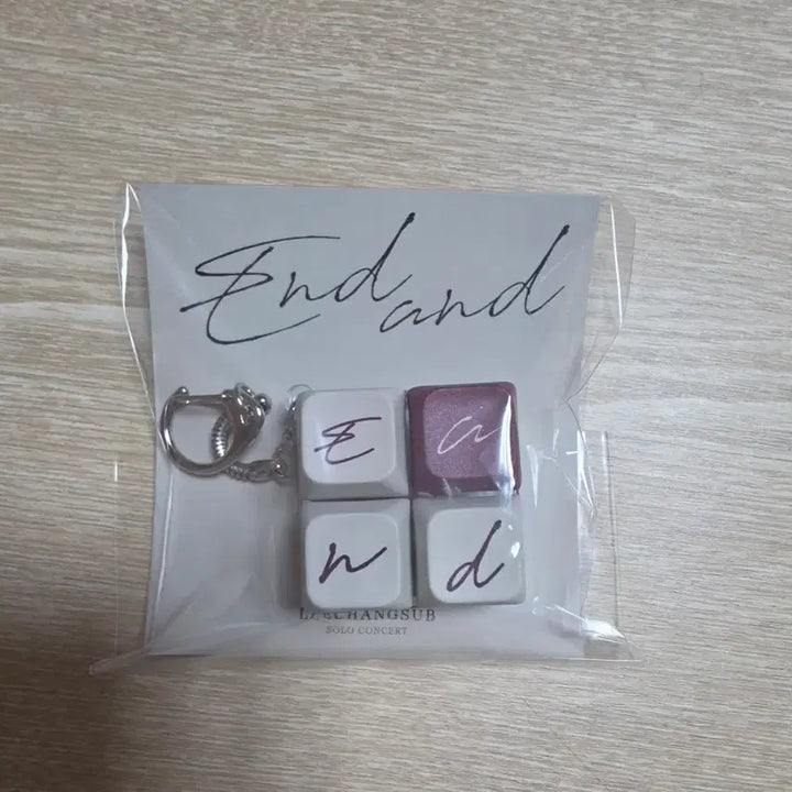 [BUNJANG] Lee Changsub ENDAND MD Keycap Keyring / 이창섭 ENDAND MD 키캡키링