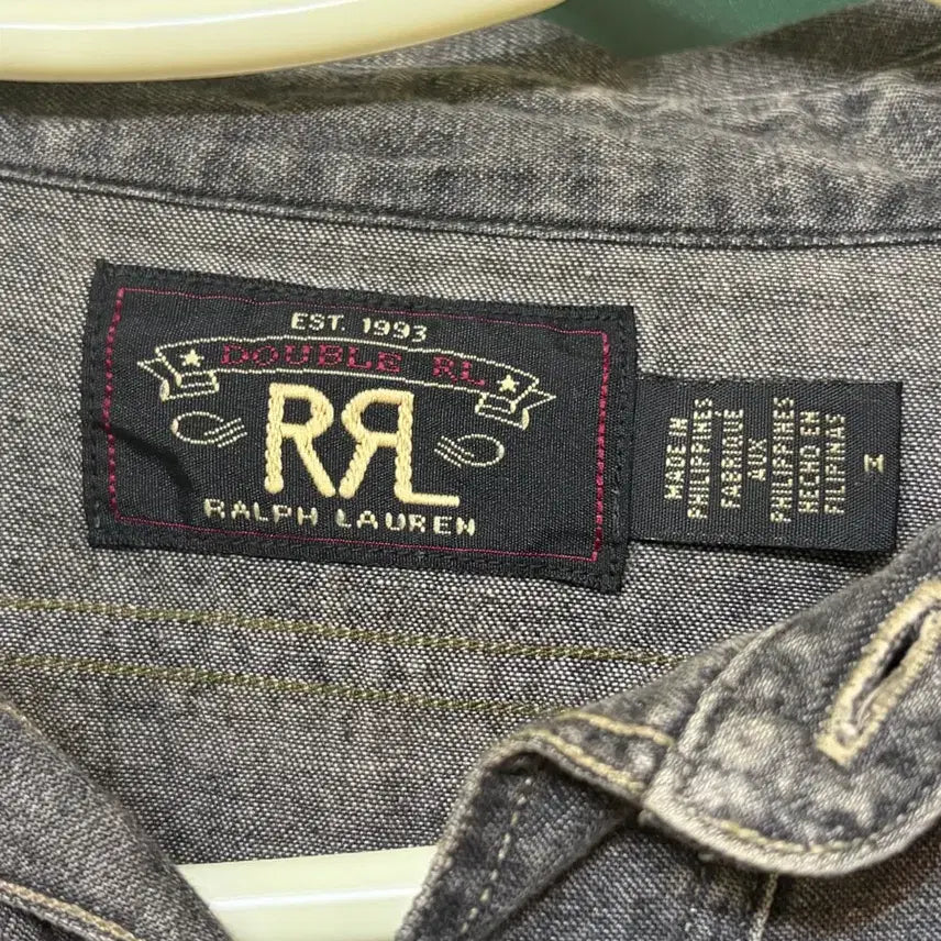 [BUNJANG] RRL Work Shirt M / RRL 워크셔츠 1회착