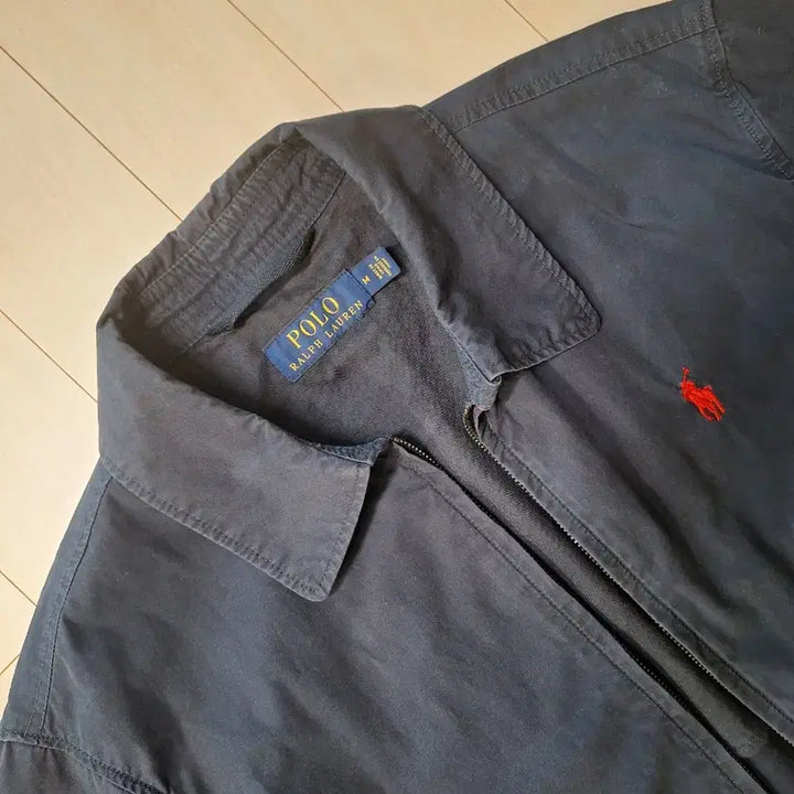 [BUNJANG] Polo Ralph Lauren Harrington Jacket (Navy/Red Pony) - Size M / [M] 폴로 랄프로렌/헤링턴자켓/블루종/스윙탑/바라쿠다/베드포드자켓