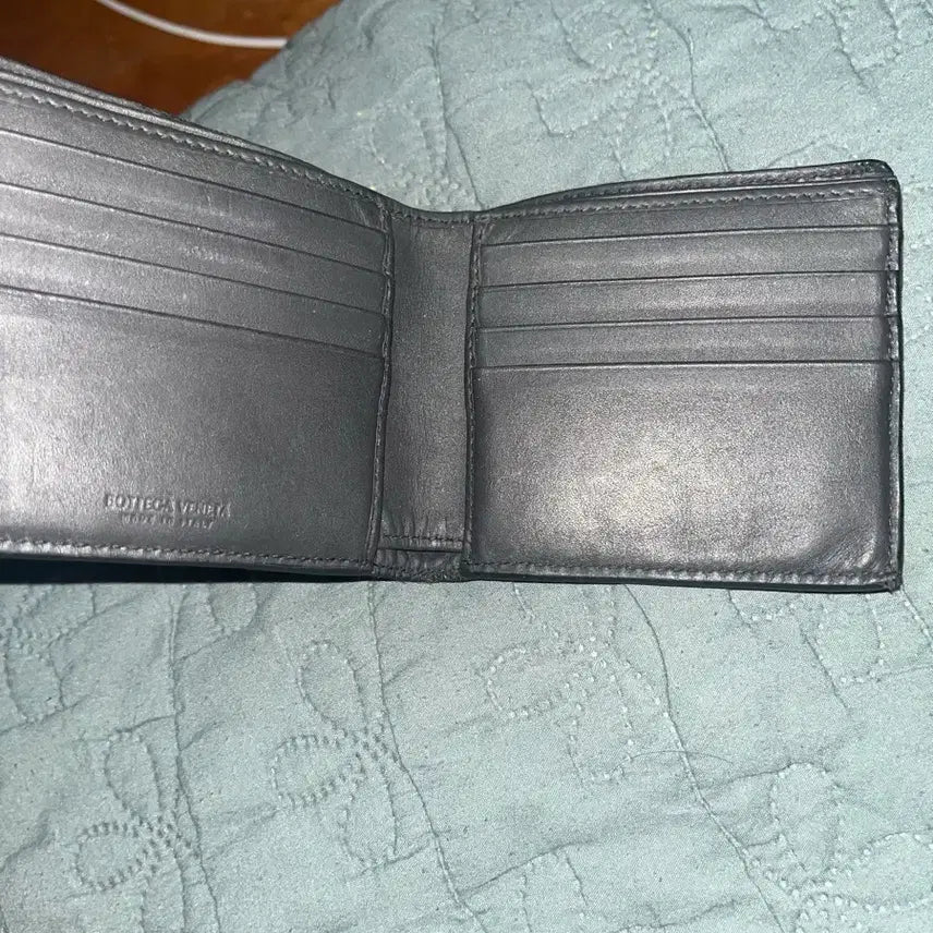 [BUNJANG] Bottega Veneta Black Bifold Wallet / 보테가베네타 블랙 반지갑