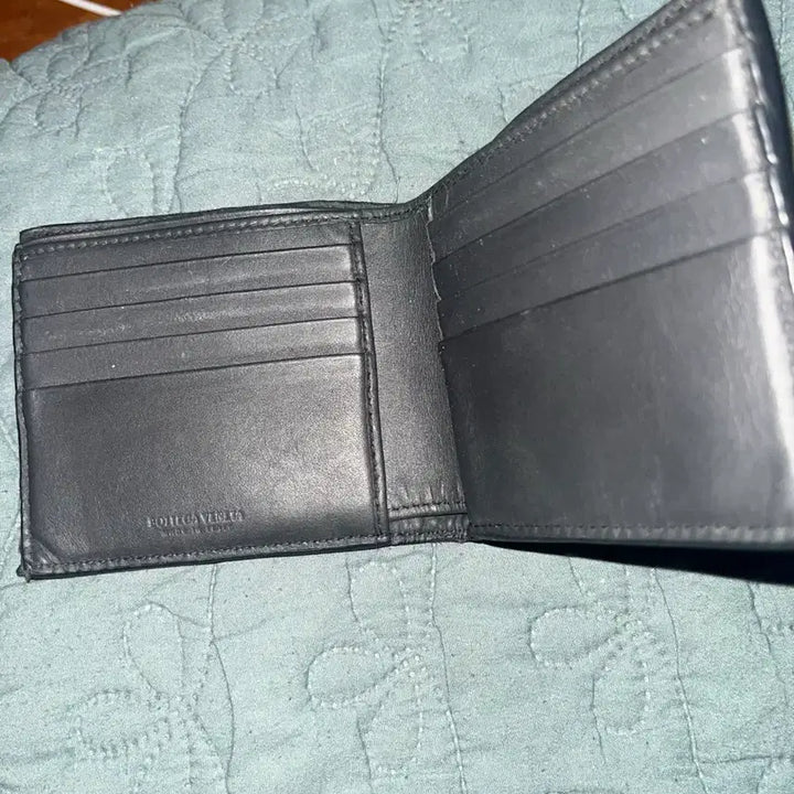 [BUNJANG] Bottega Veneta Black Bifold Wallet / 보테가베네타 블랙 반지갑