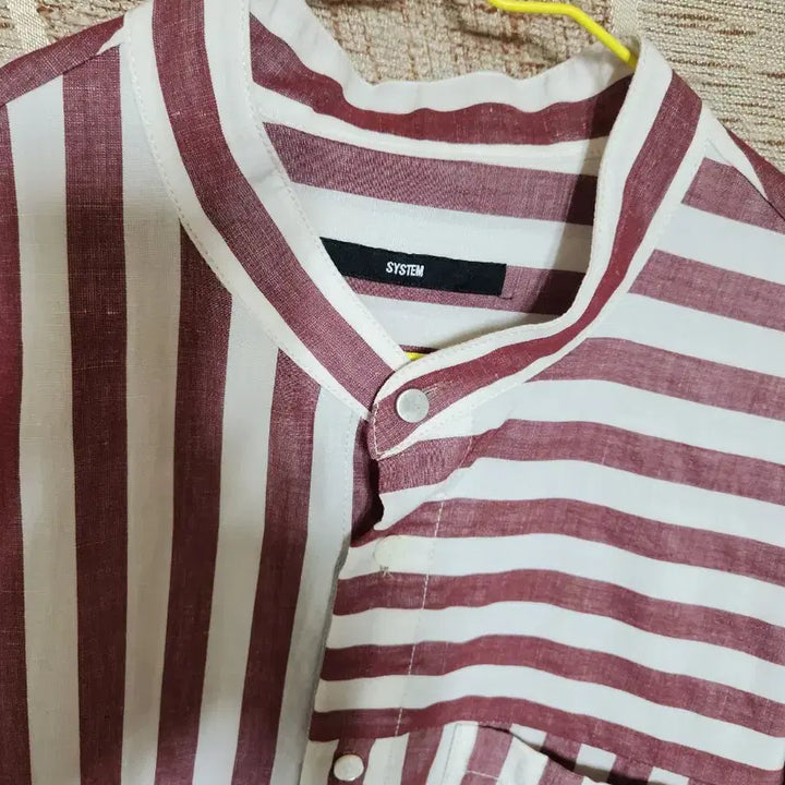 [BUNJANG] System Linen Mix Shirt (100) / 시스템 린넨 믹스 셔츠 (100)