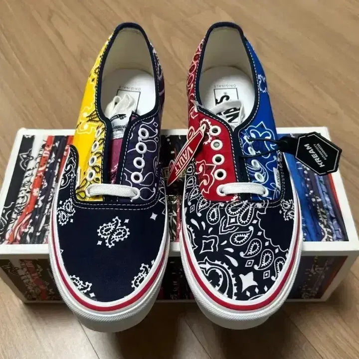 [BUNJANG] Vans Vault Bedwin &amp; The Heartbreakers OG Authentic LX Multicolor / 반스 볼트 베드윈 앤 더 하트브레이커스 OG 어센틱 LX 멀티컬러 280