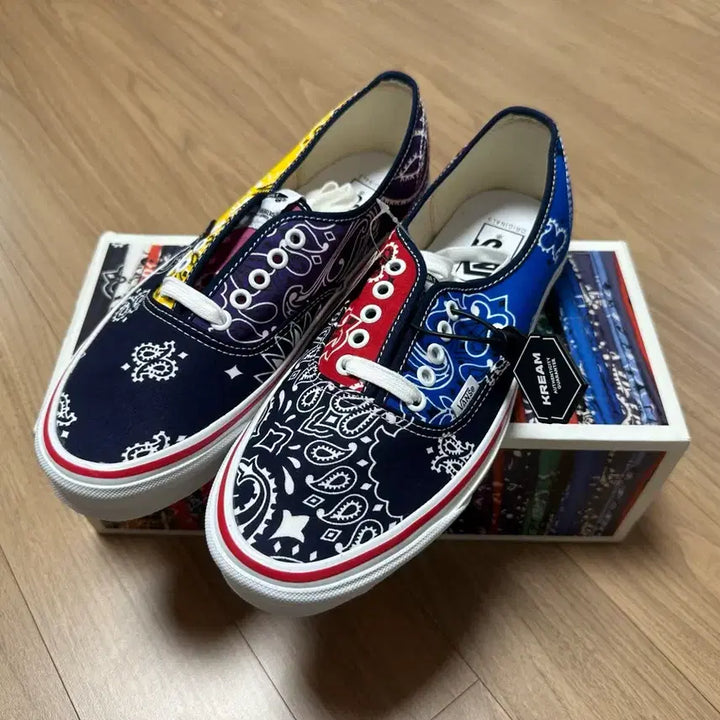 [BUNJANG] Vans Vault Bedwin &amp; The Heartbreakers OG Authentic LX Multicolor / 반스 볼트 베드윈 앤 더 하트브레이커스 OG 어센틱 LX 멀티컬러 280