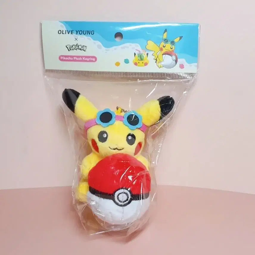 [BUNJANG] Olive Young Pokemon Pikachu Doll Keyring / 올리브영 포켓몬 피카츄 인형 키링/포켓몬스터볼