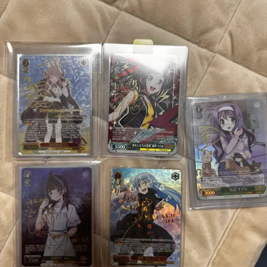 [BUNJANG] Weiss Schwarz Autograph Card / 바이스 슈발츠 사인 카드 판매